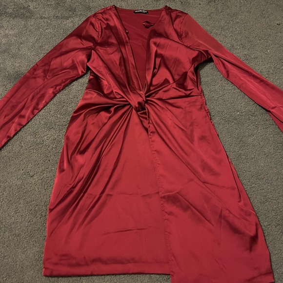 Fashion Nova Wrap Dress - Picture 2 of 2